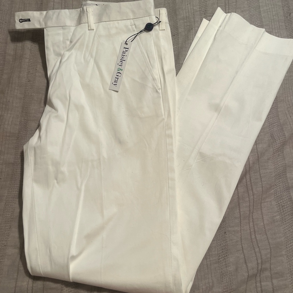 Men’s Paisley & Gray Pants